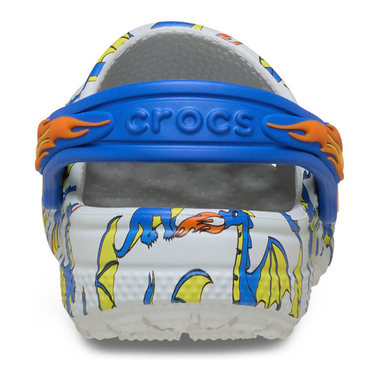 Crocs Toddler Classic Dragon Graphic Clog